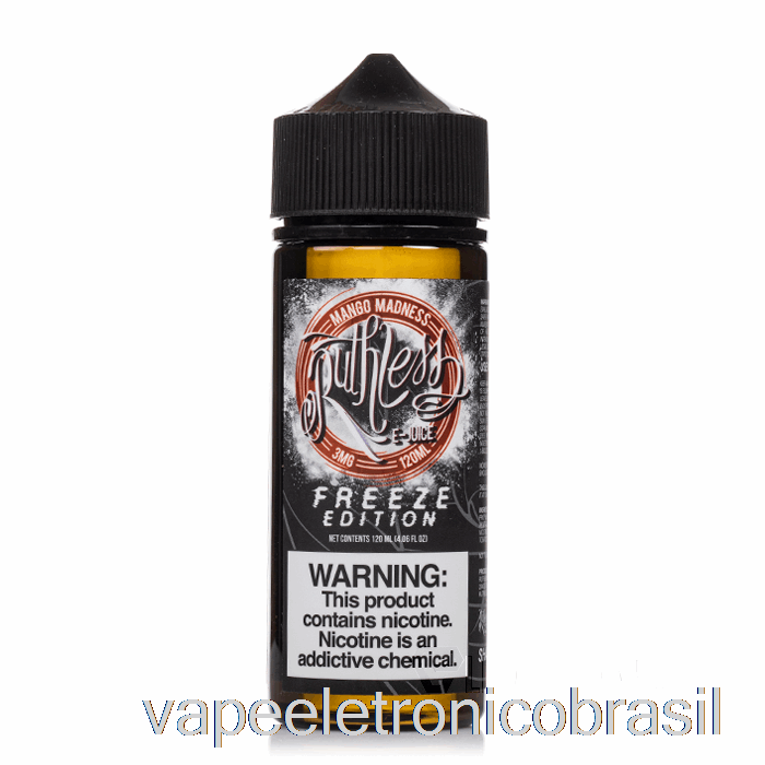 Vape Eletrônico Mango Madness - Edição Congelada - Vapor Implacável - 120ml 6mg